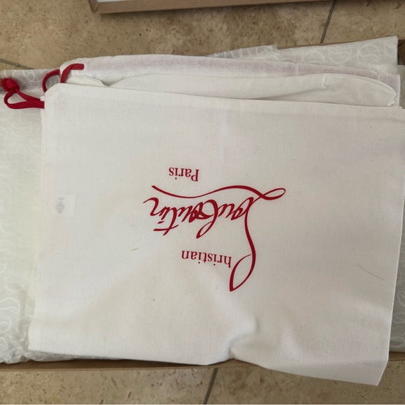 Christian Louboutin Ivory Sandale Du Desert - Picture 6 of 7